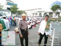 Babinkamtibmas Polsek Kenjeran Amankan Sholat Idul Adha di Masjid As Salafi Al Fithrah