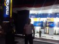 Pantau Keamanan di Kantor Bank, Satsabhara Polres Tanjung Perak Gelar Patroli Malam