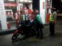Polsek Pabean Cantikan Gelar Patroli Malam di SPBU, Antisipasi Kriminalitas 3C