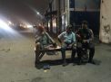 Satsabhara Polres Tanjung Perak Patroli Malam di Pelabuhan Kalimas, Antisipasi 3C
