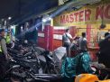 Patroli Warkop, Polsek Pabean Cantikan Sampaikan Himbauan Jaga Jarak Ke Pengunjung