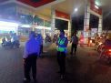 Sambang SPBU, Polsek Semampir Lakukan Patroli Malam Antisipasi Kerawanan