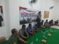 Gelar Cangkrukan Kamtibmas, Kapolsek Kenjeran Sampaikan Pesan Jaga Kerukunan