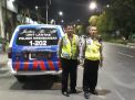 Polsek Krembangan Gelar Patroli Malam, Untuk Cegah Balap Motor Liar