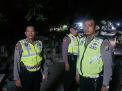 Antisipasi Pesta Miras, Polsek Semampir Rutin Patroli Malam di Pemakaman