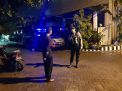 Satsabhara Polres Tanjung Perak Patroli Pemukiman di Malam Hari