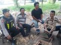 Patroli Pasar Burung Petekan, Satsabhara Polres Tanjung Perak Himbau Waspada 3C