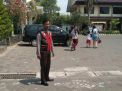 Babinkamtibmas Sukolilo Baru Laksanakan Pengamanan Kebaktian Minggu