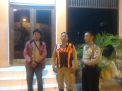 Personil 3 Pilar Amankan Surat Suara di Kantor Kecamatan Bulak