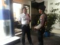 Satsabhara Polres Tanjung Perak Patroli Malam di Kantor Bank