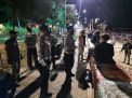 Polsek Kenjeran Gelar Patroli Antisipasi Kriminalitas & Pantau Prokes di Pantai Batu-Batu