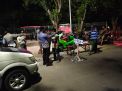 Polsek Kenjeran Gelar Patroli Malam di Taman Suroboyo, Antisipasi 3C & Prokes
