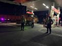 Patroli Malam di SPBU, Polsek Pabean Cantikan Ingatkan Waspada Uang Palsu