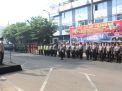 Kapolres Tanjung Perak Pimpin Apel Gelar Pasukan, Persiapan Operasi Ketupat Semeru 2019