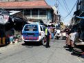 Unit Lantas Polsek Pabean Cantikan, Atur Lalu Lintas Sore di Jalan Panggung