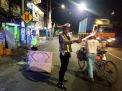Satlantas Polres Tanjung Perak Lakukan Pengaturan Akibat Gangguan Kabel