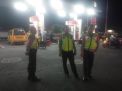 Polsek Semampir Gelar Patroli Malam di SPBU Jalan Sidotopo
