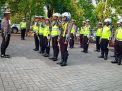 Satlantas Polres Tanjung Perak Gelar Apel Pagi, Untuk Pastikan Kesiapan Personil