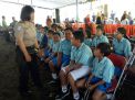 Panit Binmas Polsek Krembangan Sampaikan Pesan Positif di Acara Rabu Narsis
