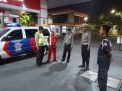 Cegah Kerawanan, Polsek Asemrowo Patroli SPBU di Malam Hari