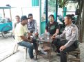 Cegah Curanmor, Polsek Kenjeran Rajin Ingatkan Warga Hati-Hati Memarkir Sepeda Motor