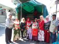 Pengamanan Penyerahan Bantuan Beras Berlangsung Lancar