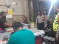 Patroli di Warkop, Personil Polsek Krembangan Ingatkan Pengunjung Waspada Curanmor
