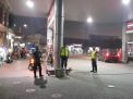 Polsek Pabean Cantikan Lakukan Patroli Malam di SPBU, Antisipasi Kerawanan