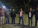 Unit Gabungan Polsek Kenjeran Patroli Malam di Taman Suroboyo