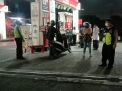 Polsek Pabean Cantikan Lakukan Patroli Rutin di SPBU, Antisipasi Kriminalitas di Malam Hari
