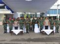Kapolres Tanjung Perak Hadiri Upacara Pemberangkatan Ratusan Prajurit Satgas Yonzipur 5 Ke NTB
