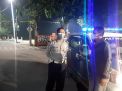 Polsek Kenjeran Pantau Keamanan Wilayah Lewat Patroli di Waktu Malam