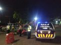Unit Lantas & Unit Sabhara Polsek Kenjeran Gelar Patroli Malam di Taman Suroboyo