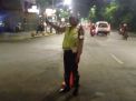 Satlantas Polres Tanjung Perak Pantau Lalu Lintas Malam, Antisipasi Kecelakaan
