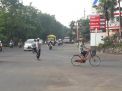 Satlantas Polres Tanjung Perak Laksanakan Pengaturan Pagi di Jalan Perak Barat