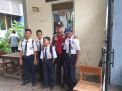 Babinkamtibmas Bongkaran Titip Pesan Rajin Belajar ke Pelajar SMPN 8