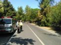 Polsek Kenjeran Pantau Pengunjung Pantai Ria