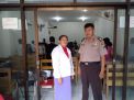 Babinkamtibmas Sidotopo PAM Kebaktian di Gereja Pantekosta Elim
