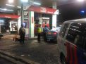 Polsek Pabean Cantikan Patroli SPBU, Sampaikan Himbauan Waspada Uang Palsu
