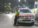 Unit Lantas Polsek Krembangan Gelar Patroli Malam Antisipasi Kriminalitas Jalanan