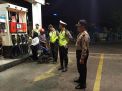 Unit Lantas & Unit Sabhara Polsek Pabean Cantikan Patroli Malam di SPBU, Antisipasi Kerawanan