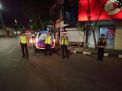 Cegah Kejahatan di Kantor Bank, Polsek Pabean Cantikan Lakukan Patroli Malam