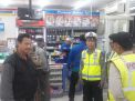Polsek Pabean Cantikan Gelar Patroli Malam di Mini Market, Antisipasi Kerawanan
