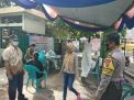 Babinkamtibmas Sidotopo Wetan Lakukan Pengamanan Rapid Test