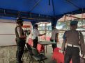 Polres Tanjung Perak Cek Suhu Badan Para Personil & Tamu