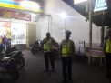 Polsek Pabean Cantikan Gelar Patroli Malam di Mini Market, Sampaikan Pesan Waspada 3C