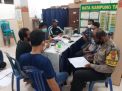Babinkamtibmas Perak Timur Sambang KTS, Pantau Aktifitas Para Anggota Tim Relawan Covid-19