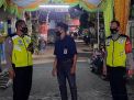 Polsek Krembangan Kawal Kampanye Cawali di Jalan Lasem Baru