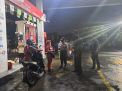Polsek Pabean Cantikan Patroli di SPBU Malam Hari, Antisipasi Kerawanan