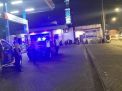 Sambang SPBU di Malam Hari, Polsek Krembangan Sampaikan Himbauan Waspada Uang Palsu